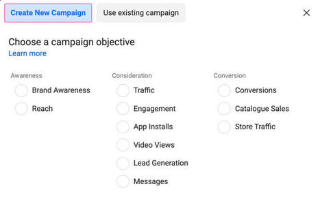 11 Facebook Ads Campaign Objectives and When to Use Them  | digital marketing strategy | Scoop.it