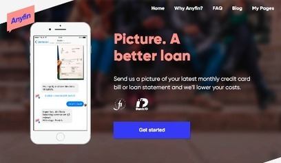 C'est pas mon idée : "Fintech | Anyfin, renégocier un crédit en une photo | Ce monde à inventer ! | Scoop.it