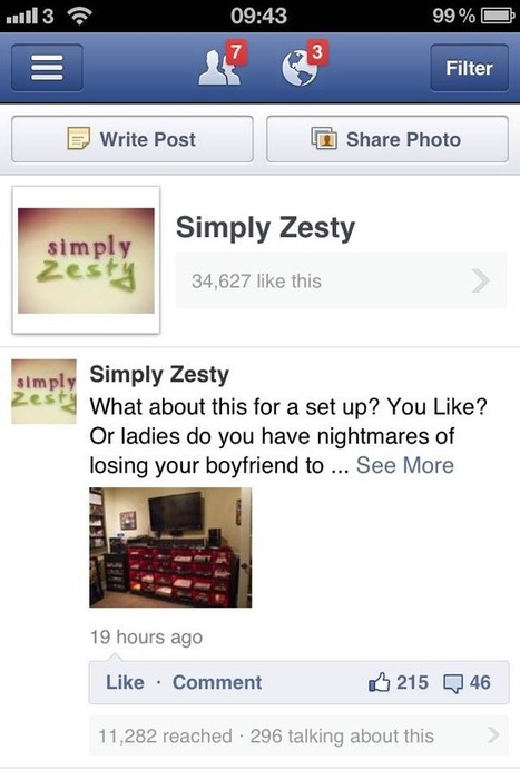 Facebook rolls out the ability to manage pages from mobile apps | MarketingHits | Scoop.it