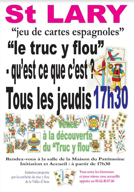 Initiation au Truc y Flou tous les jeudis à la Maison du patrimoine à Saint-Lary Soulan | Vallées d'Aure & Louron - Pyrénées | Scoop.it