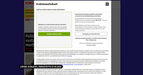 Iltalehti haluaa tarjota valinnanvapautta, mutta se maksaa | Uutisia lyhyesti | Yle | 1Uutiset - Lukemisen tähden | Scoop.it