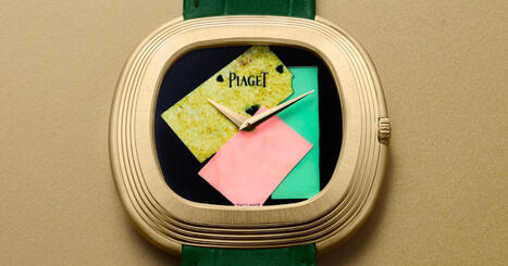 andy warhol’s 1986 self-portrait inspires piaget’s collage watch | El Mundo del Diseño Gráfico | Scoop.it