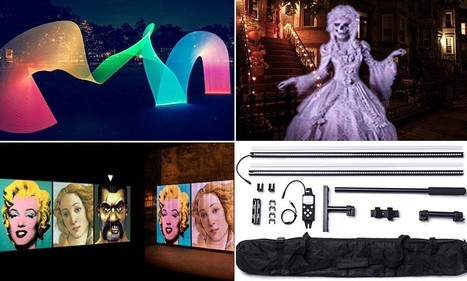 New hi-tech LED glowstick lets artists paint light | Drawing and Painting Tutorials | Scoop.it