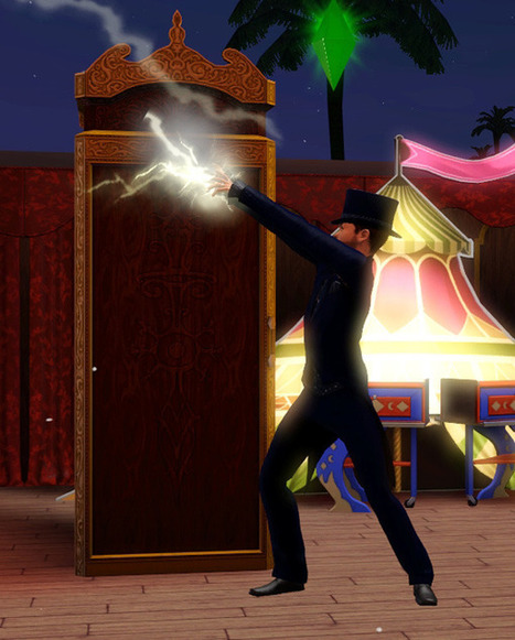 Sims3 Showtime – La carrière de Magicien « L'univers Sims | Les Sims | Scoop.it