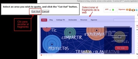 C&oacute;mo hacer capturas de pantalla seleccionadas y compartirlas online | Nuevas tecnolog&iacute;as aplicadas a la educaci&oacute;n | Educa con TIC | Las TIC y la Educaci&oacute;n | Scoop.it
