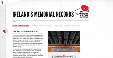 Online archive of Ireland’s First World War casualty records launched | First World War Centenary | Autour du Centenaire 14-18 | Scoop.it
