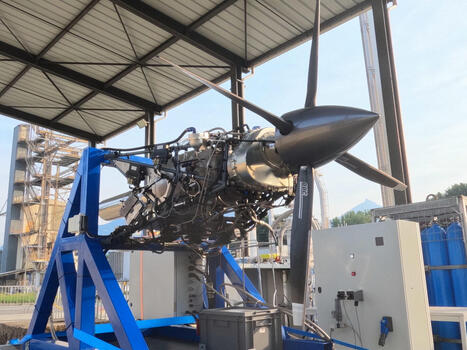 Un turbopropulseur test&eacute; avec de l'hydrog&egrave;ne liquide | AERONAUTIQUE NEWS - AEROSPACE POINTOFVIEW - AVIONS - AIRCRAFT | Scoop.it