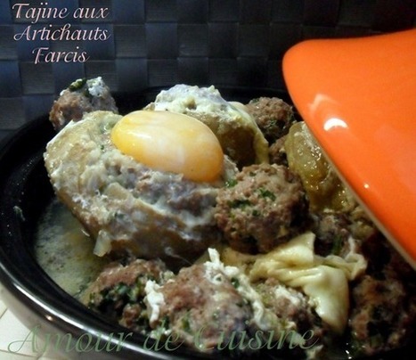 artichauts farcis a la viande hachee | Plats et recettes rapides, id&eacute;es de menu de semaine sain et facile | Scoop.it
