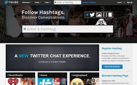 Twubs: crea salas de chat para Twitter en dos pasos | TIC & Educación | Scoop.it