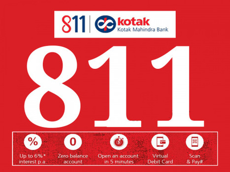 Kotak 811 Savings Account Apply Online Cred