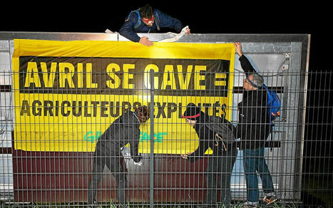 Près de Rennes, un groupe agroalimentaire ciblé par Greenpeace | ITERG - Veille sectorielle | Scoop.it