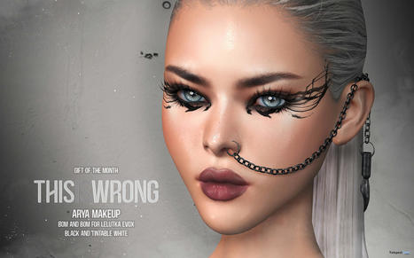 Arya Makeup BOM May 2022 Group Gift by THIS IS WRONG | Teleport Hub - Second Life Freebies | Second Life Freebies | Scoop.it