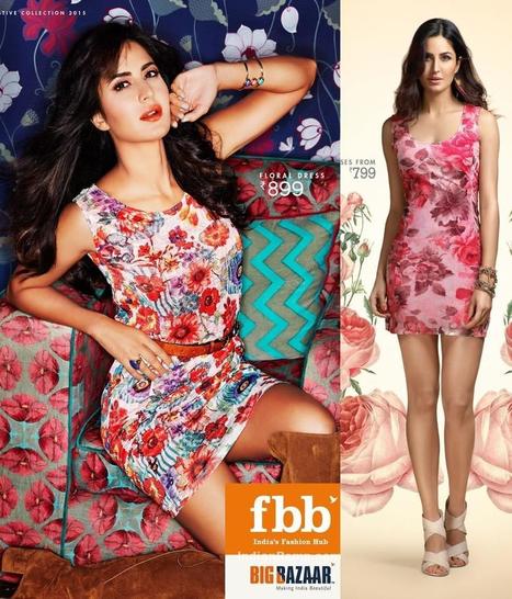 Katrina Kaif FBB Photoshoot in Floral Short Skirts, Actress, Bollywood, Western Dresses | Indian Fashion Updates | Scoop.it