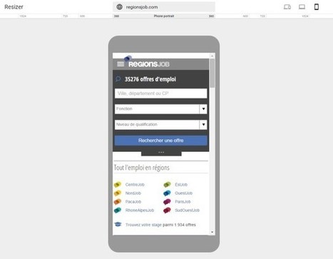 Google lance Resizer, un outil interactif pour tester un site sur plusieurs écrans | Ressources Community Manager | Scoop.it