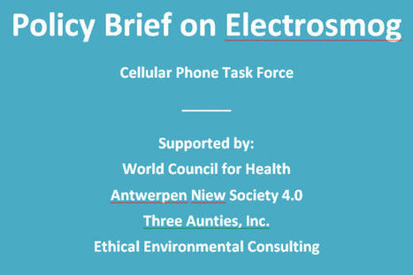 Electrosmog Policy Brief • | Health Supreme | Scoop.it