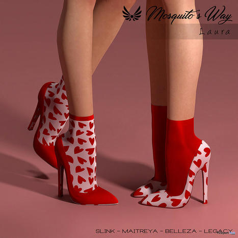 Laura Valentine Hearts Heels February 2023 Group Gift by Mosquito’s Way | Teleport Hub - Second Life Freebies | Second Life Freebies | Scoop.it