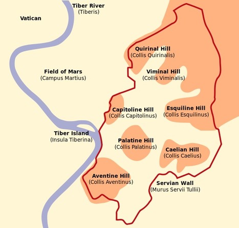The Seven Hills of Rome: What Are They and What Can You See? | Good Things From Italy - Le Cose Buone d'Italia | Scoop.it