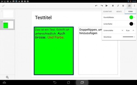 Google bringt nun auch eine eigene Präsentations-App | Androidmag.de | BYOD – Bring Your Own Device | Scoop.it