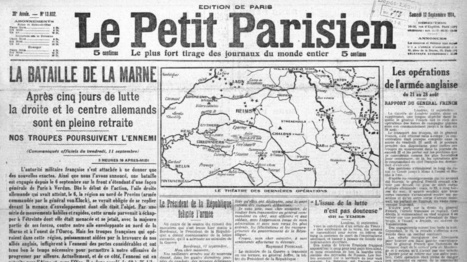 Dans les collections presse et périodiques de la BnF : la bataille de la Marne | Autour du Centenaire 14-18 | Scoop.it