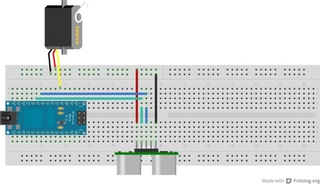 Sensor de ultrasonidos + Servo con Arduino | Arduino ya! | Scoop.it