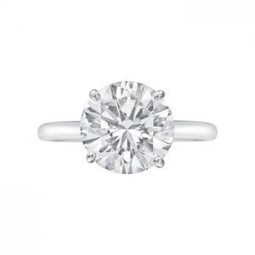 Mother’s Day 1.71 Ct D/VVS1 Princess 14K White Gold Over Solitaire Halo Ring
