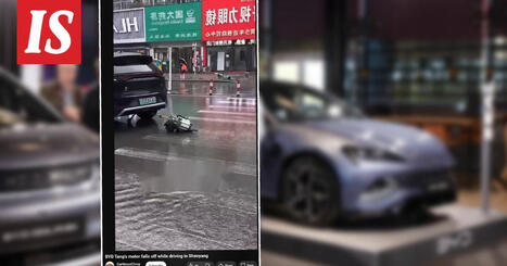 BYD Tangista irtosi moottori keskelle katua Kiinassa | Lehti | Scoop.it