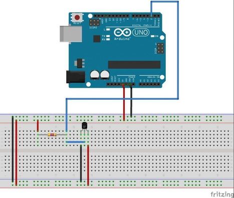 DS18B20 con Arduino: tutorial de sensor de temperatura digital | tecno4 | Scoop.it
