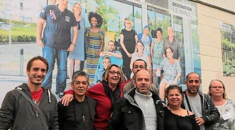 Nantes - Des photos géantes qui « donnent vie » au Breil | L'actualité des quartiers politique de la ville de Bretagne et Pays de la Loire | Scoop.it