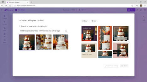 Microsoft Designer : créez des visuels pour vos réseaux sociaux à partir de modèles suggérés par l'IA | Ressources Community Manager | Scoop.it