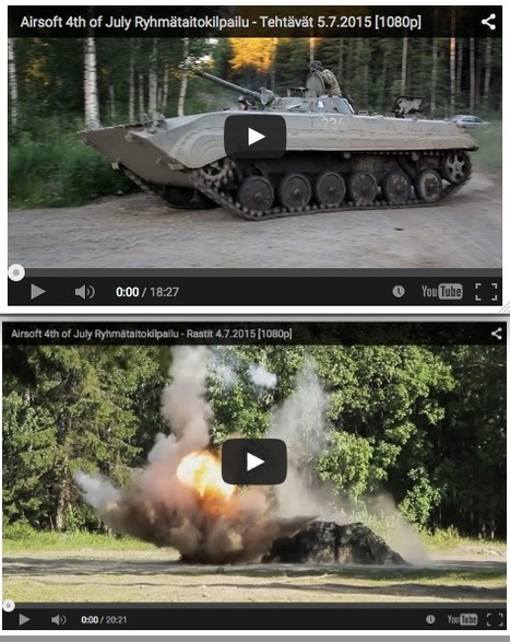 One Cool 4th of July in FINLAND...armored combat with ELLIMUMMO! | Thumpy's 3D House of Airsoft™ @ Scoop.it | Scoop.it