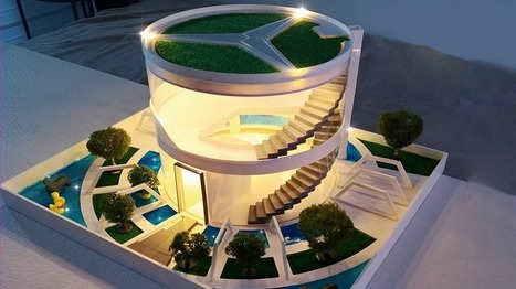 Cet architecte s'amuse à concevoir des mini villas de luxe pour son hamster | Villas de Luxe | Scoop.it