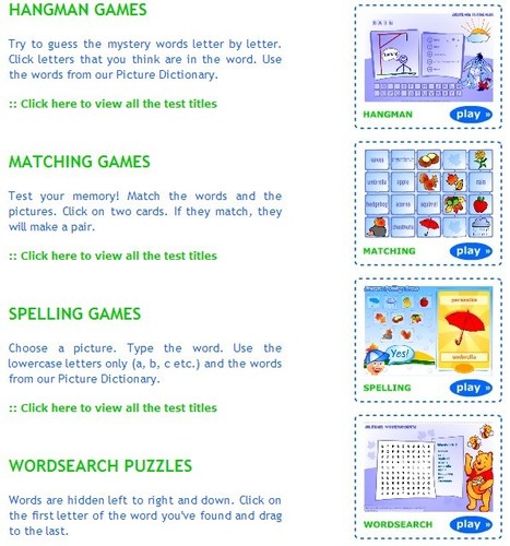 Free Online Word Games For Esl Kids 21st Cent