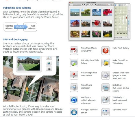 JetPhoto software - organizing and geotagging photos, creating flash galleries, publishing web albums | Best Practices in Instructional Design  & Use of Learning Technologies | Scoop.it