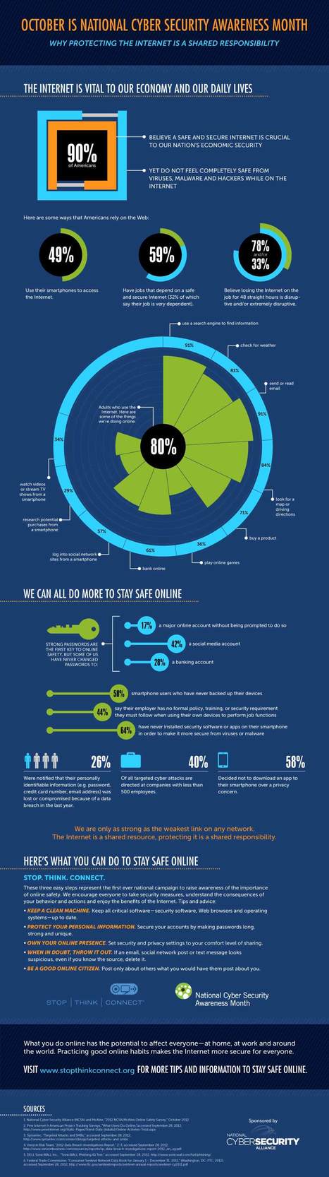 Protecting the Internet Infographic | StaySafeOnline.org | 21st Century Learning and Teaching | Scoop.it