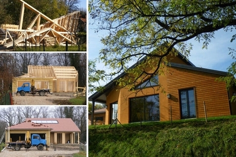[Inspiration] Construction d'une maison en bois dans l'Ain | L'Internaute Bricolage | Build Green, pour un habitat écologique | Scoop.it