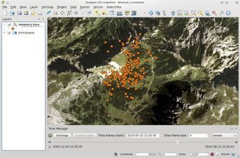 Browsing Spatio-Temporal Data With QGIS Time Manager Plugin | Archaeology Tools | Scoop.it