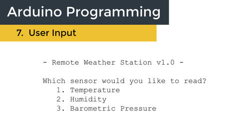 How to Read User Input from the Arduino Serial Monitor | tecno4 | Scoop.it
