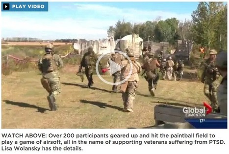 AIR SMART CANADA: Airsoft game raises funds, awareness for those living with PTSD - Global News.ca | Thumpy's 3D House of Airsoft™ @ Scoop.it | Scoop.it