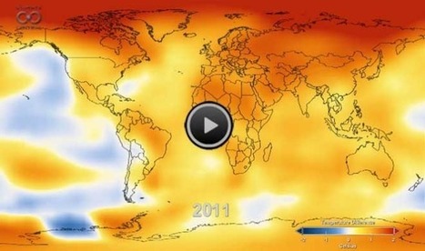 [VIDEO] Watch 131 Years of Global Warming in 26 Seconds | Science News | Scoop.it