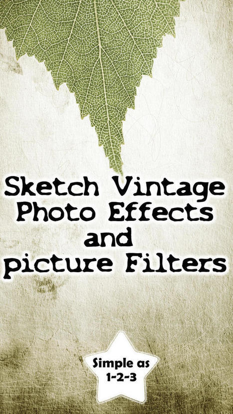 App Shopper: Sketch me! photo sketches pro vintage camera effects editor + fast & live Vintique image filters (Photography) | Photo Editing Software and Applications | Scoop.it