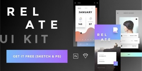 Free UI design kits – | Bonnes Pratiques Web & Cloud | Scoop.it