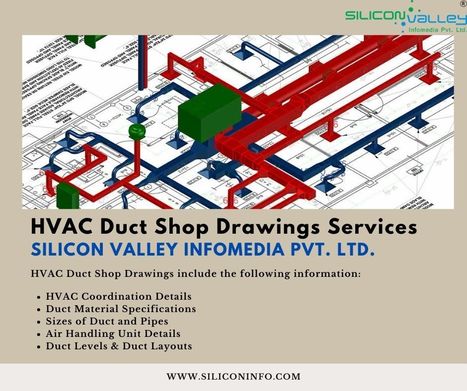 HVAC Duct Shop Drawings Services Consultant - USA | CAD Services - Silicon Valley Infomedia Pvt Ltd. | Scoop.it