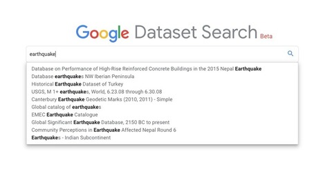 How to Use Google's Dataset Search Tool  | Free Technology for Teachers | Information and digital literacy in education via the digital path | Scoop.it