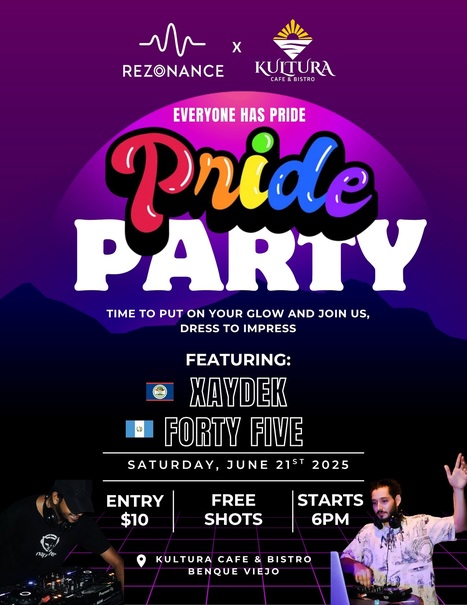 Rezonance Pride Party | Cayo Scoop!  The Ecology of Cayo Culture | Scoop.it
