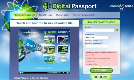 Digital Passport by Common Sense Media | 21st Century Learning and Teaching | Scoop.it