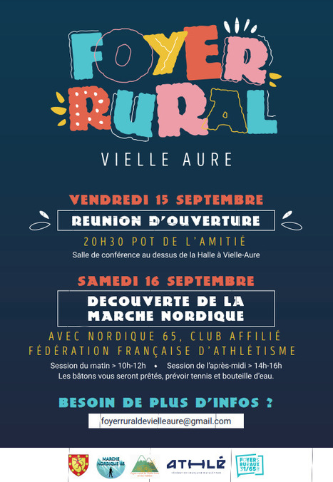 Animations du Foyer rural de Vielle-Aure les 15 et 16 septembre | Vallées d'Aure & Louron - Pyrénées | Scoop.it