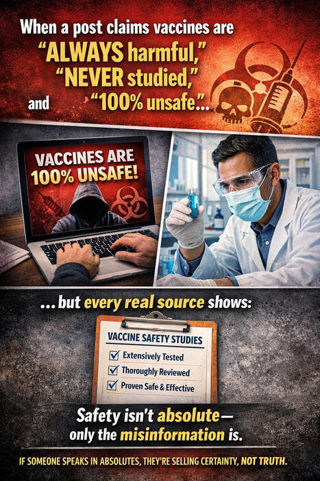 How do you detect disinformation? &mdash; absolute words distort reality &mdash; can undermine democratic processes, public health, and trust in institutions&nbsp;-💉🌀 Vaccine Disinformation (Absolute‑Words) &ldquo;Wh... | H&eacute;sitations Vaccinales: Observatoire HESIVAXs | Scoop.it