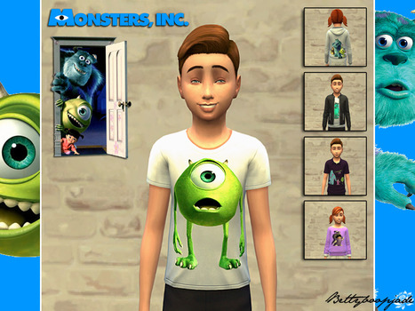 Set de tenues pour enfants << Bettyboopjade sur Sims Artists | Les Sims | Scoop.it