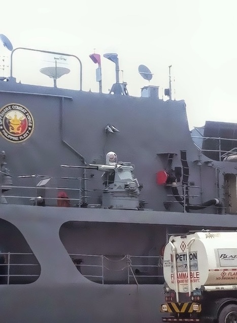 La Marine des Philippines équipe sa frégate Ramon Alcaraz (ex Hamilton) d'un canon téléopéré Mark 38 25mm "Bushmaster" | Newsletter navale | Scoop.it