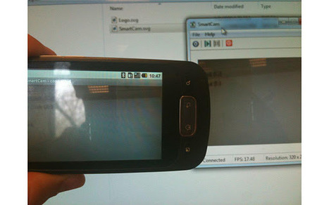 Utiliser un téléphone Android comme webcam (avec un TBI par ex) | Elearning, pédagogie, technologie et numérique... | Scoop.it